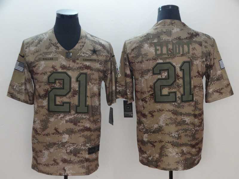Nike Cowboys 21 Ezekiel Elliott Camo Salute To Service Limited Jersey,We sell and wholesale Nike Cowboys 21 Ezekiel Elliott Camo Salute To Service Limited Jersey on line form chian!